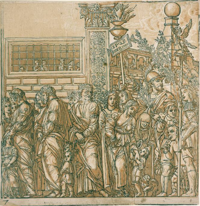 Captives, Buffoons. and Soldiers (from The Triumphs of Caesar)