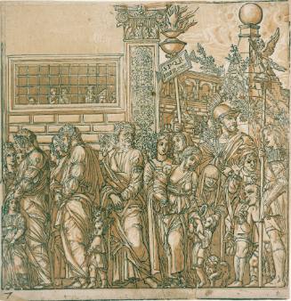 Captives, Buffoons. and Soldiers (from The Triumphs of Caesar)