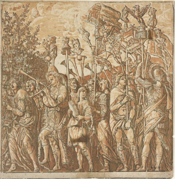 Musicians and Standard Bearers (from The Triumphs of Caesar)