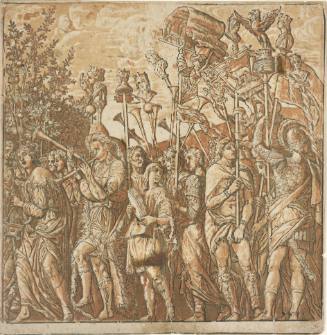 Musicians and Standard Bearers (from The Triumphs of Caesar)
