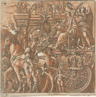 Julius Caesar in Chariot: VENI, VIDI, VICI  (from 'Triumph of Caesar')