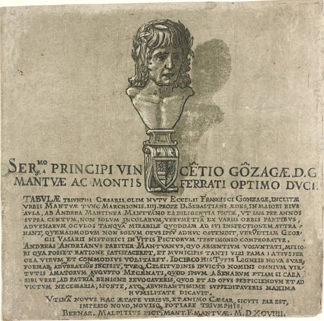 Dedication (from The Triumphs of Caesar)