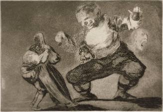 Bobalicon (Simpleton) or Disparate de bobo (Simpleton's Folly) from Los Disparates or Los Proverbios