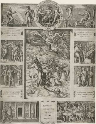 Quos Ego (Neptune Calming the Tempest, which Aeolus Raised against Aeneas' Fleet)