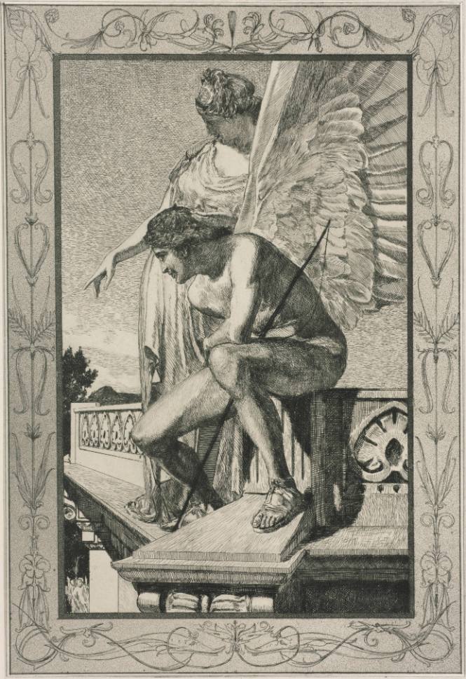 Venus zeigt Amor Psyche (Venus shows Cupid Psyche, from Cupid and Psyche)