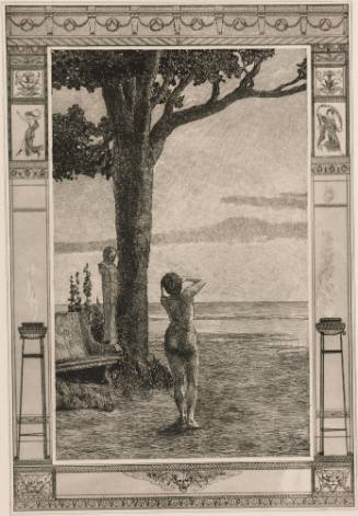 Psyche verlassen (Psyche abandoned, from Cupid and Psyche)