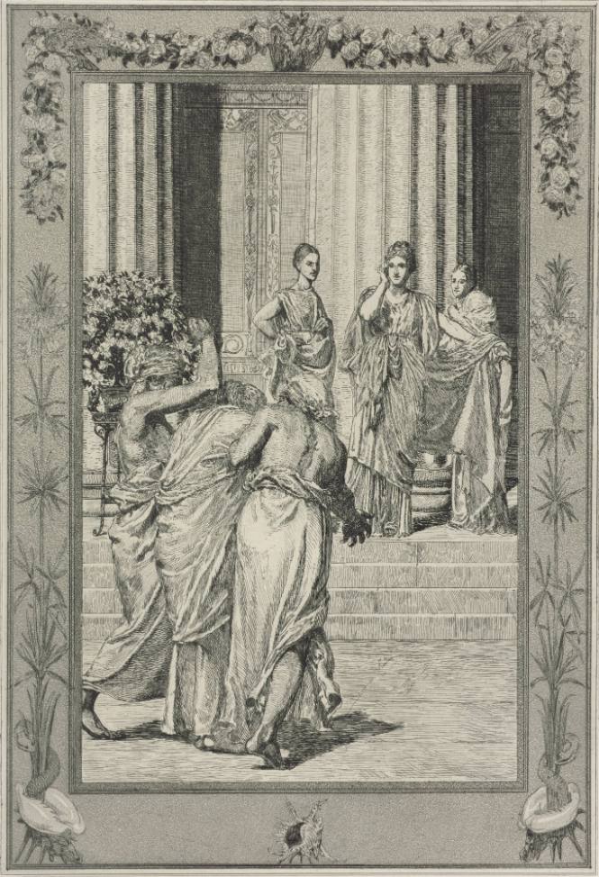 Psyche and Venus (Psyche and Venus, from Cupid and Psyche)
