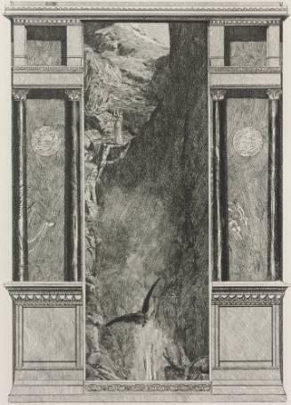 Psyche und der Adler Jupiters (Psyche and the eagle Jupiter, from Cupid and Psyche)