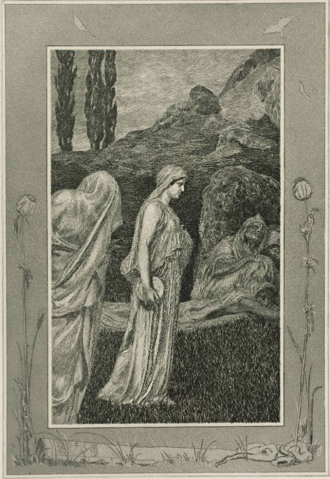 Psyche im Tartarus (Cupid and Psyche)
