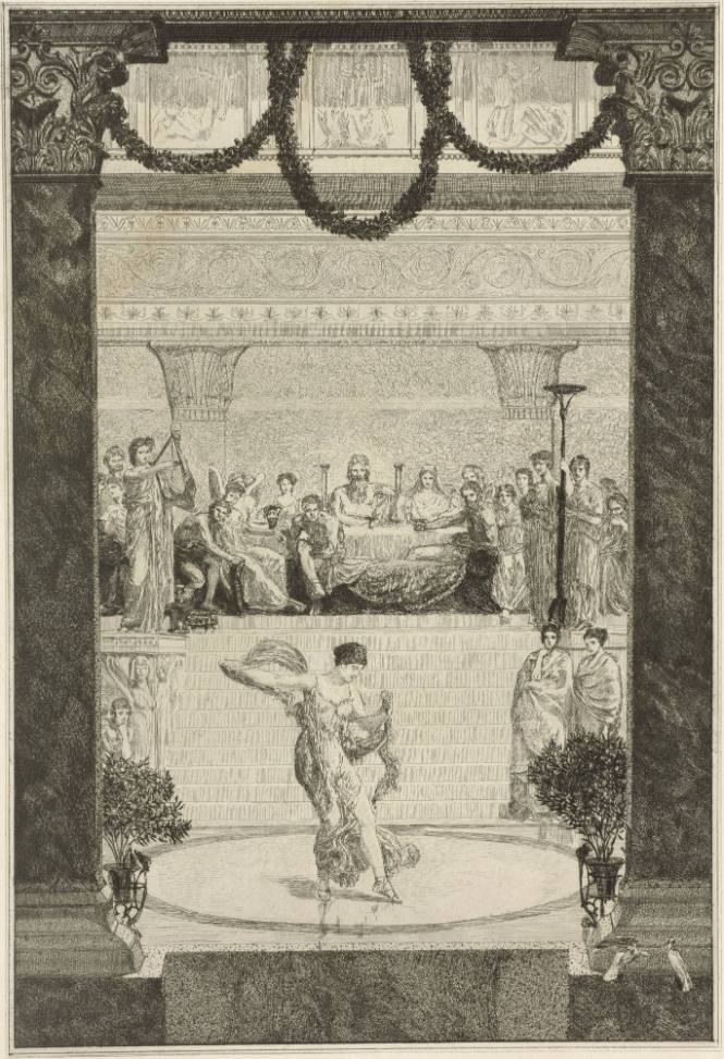 Hochzeitsfest Amors und Psyche (Cupid and Psyche's wedding party, from Cupid and Psyche)
