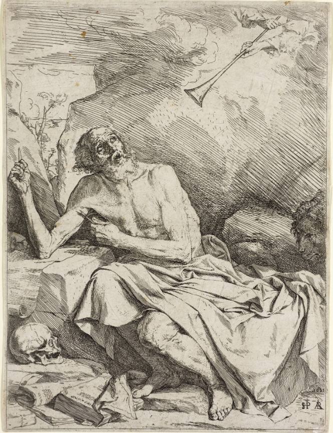 St. Jerome Hearing the Trumpet of Last Judgment