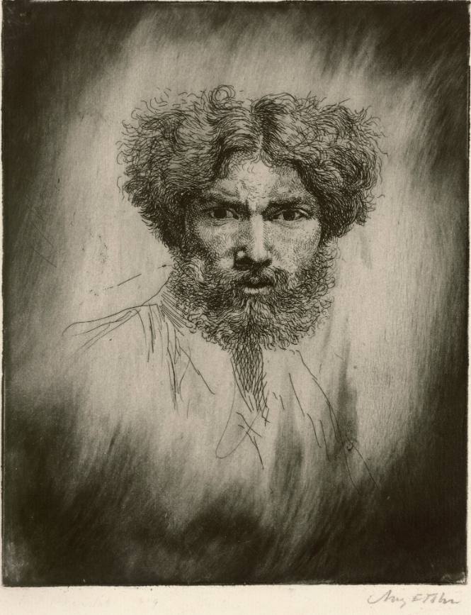 Tete Farouche (Self Portrait)