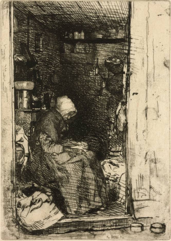 La vieille aux loques