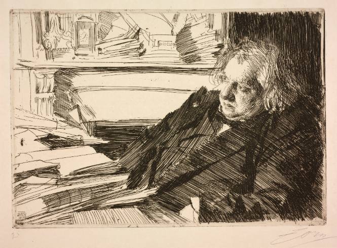 Portrait of Ernest Renan