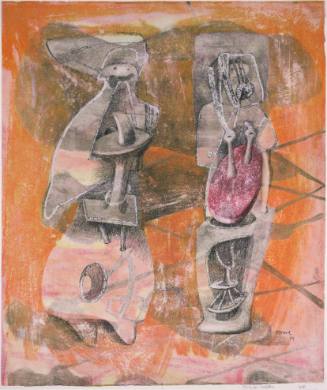 Study for Sculpture "Two Women"