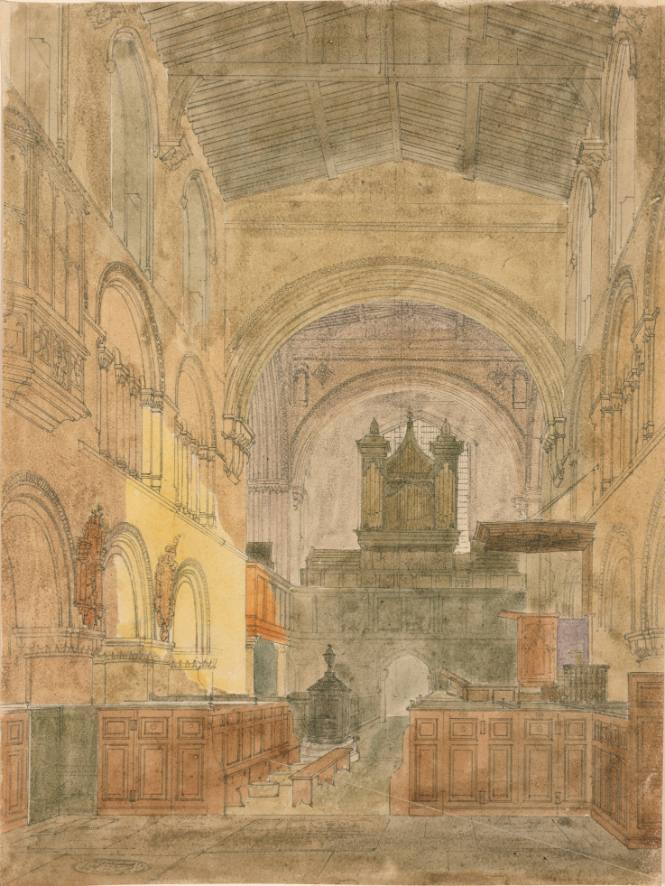 St. Bartholemew, Smithfield, London Interior