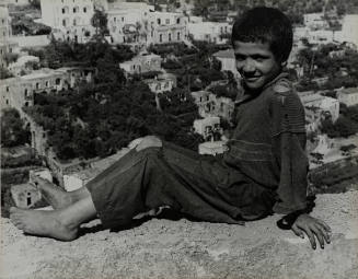 Boy on the Wall at Positano