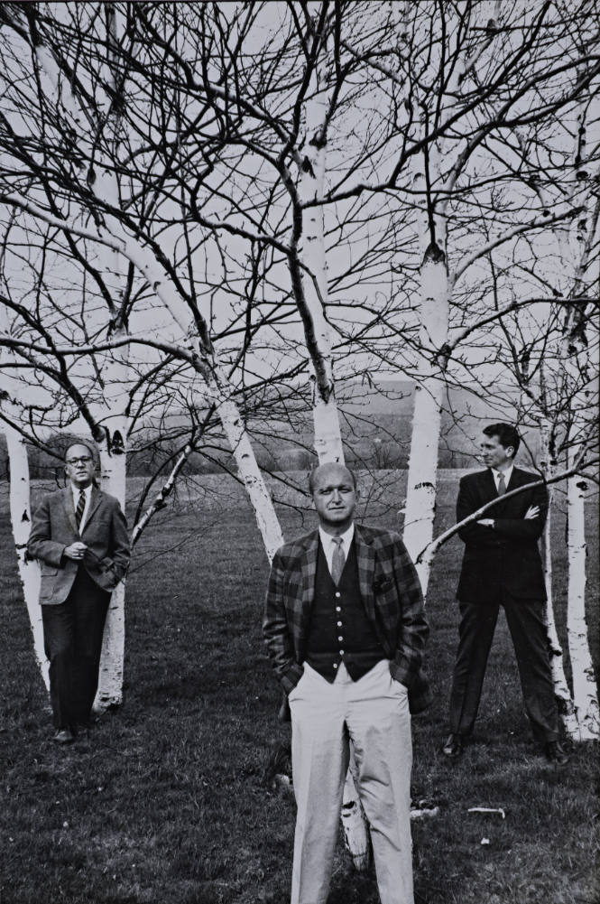 Howard Moss, John Malcolm Brinnin, Bill Read