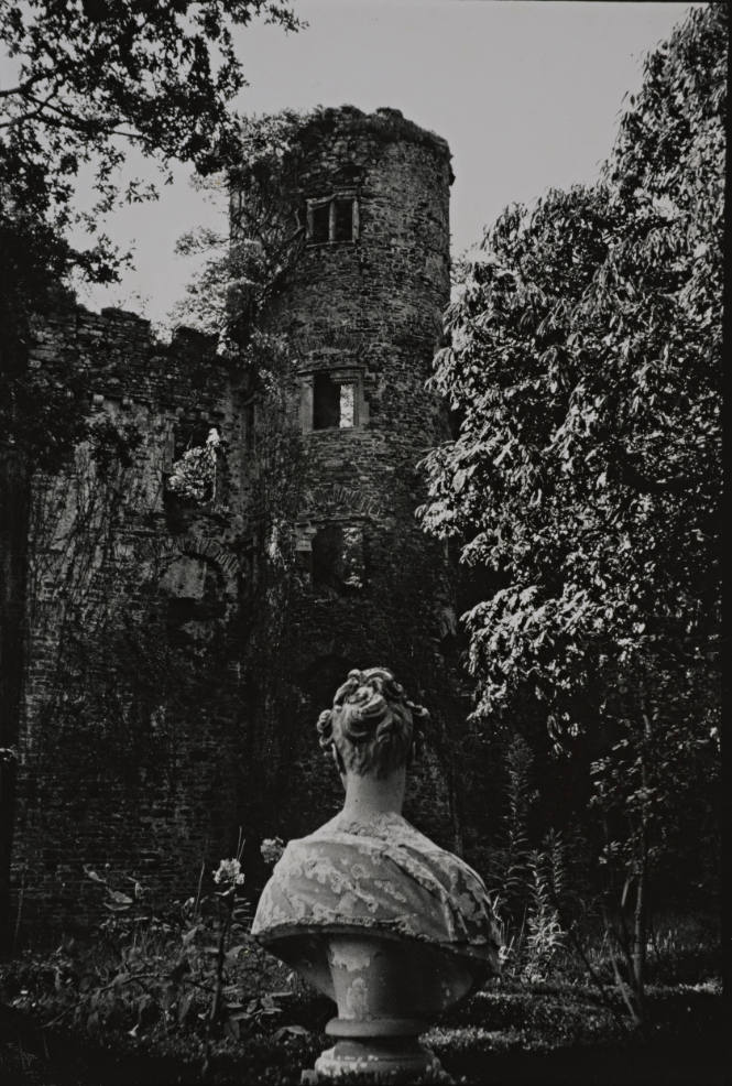 The Castle at Laugharne, Carmarthenshire, Wales