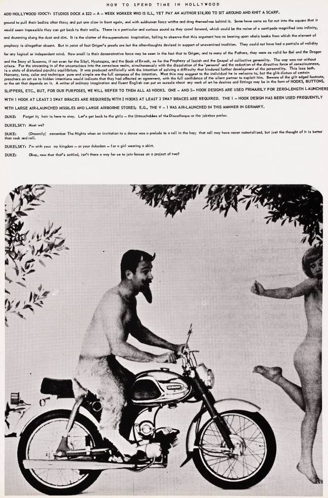 How to Spend Time in Hollywood from General Dynamic F.U.N., Volume E (Volume II of Moonstrips Empire News) portfolio of 50