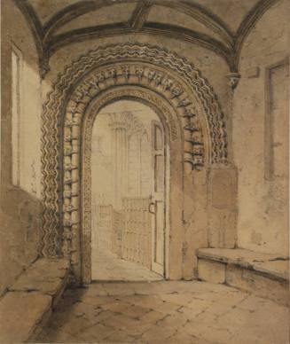 Norman Doorway, St. Peter's in the East, Oxford