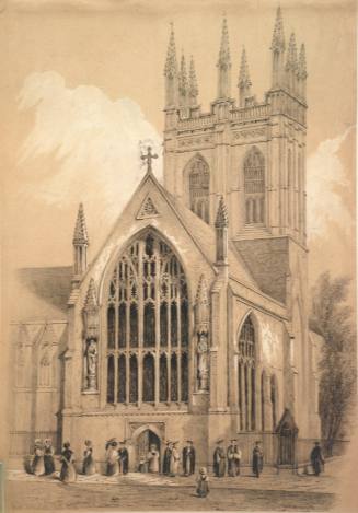 Merton College Chapel, Oxford (exterior)