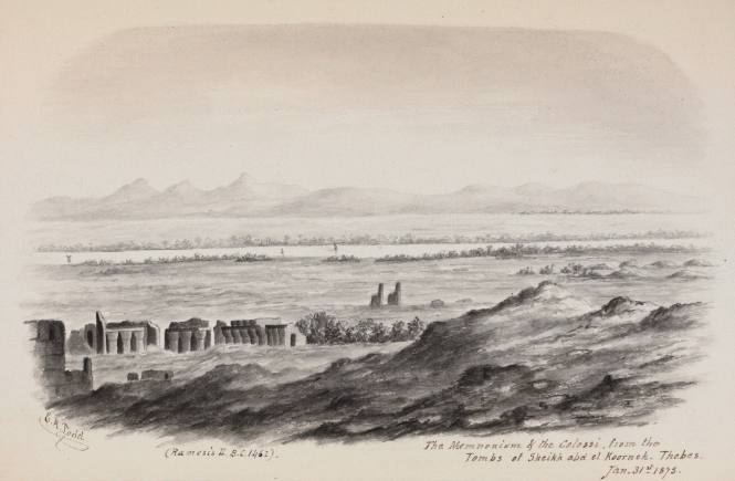 Tourbook of Africa: Our Winter in Egypt and Nubia: The Memnonium of the Colossi