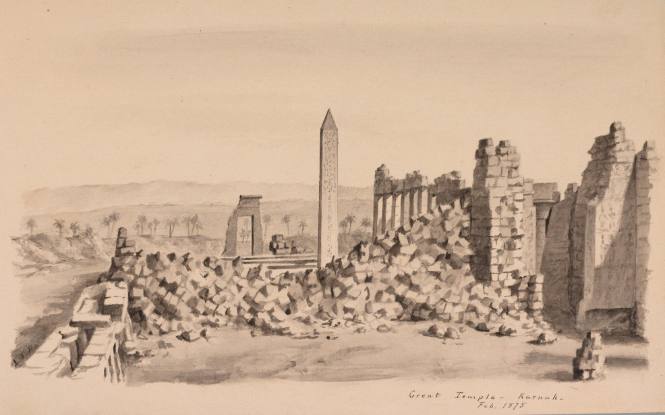 Tourbook of Africa: Our Winter in Egypt and Nubia: Great Temple, Karnak