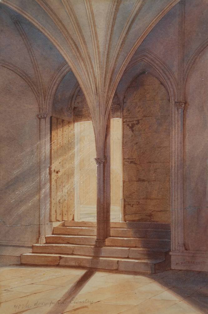 Door to the Cloisters, York Cathedral