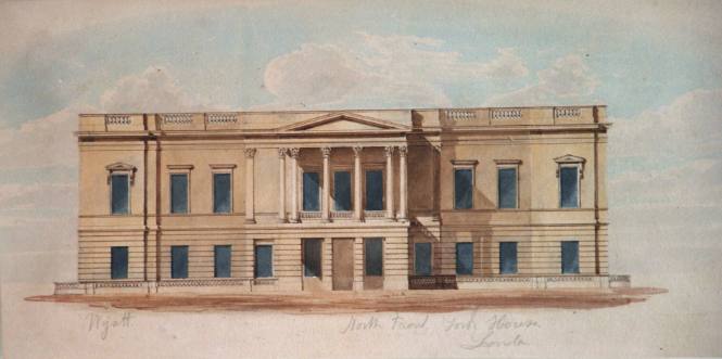 Designs York House: North Front