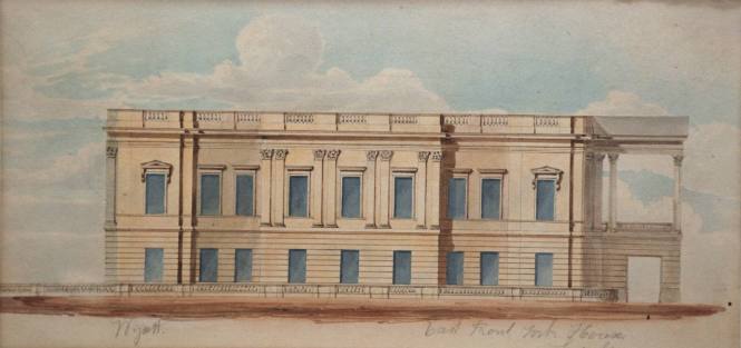 Designs York House: East Front