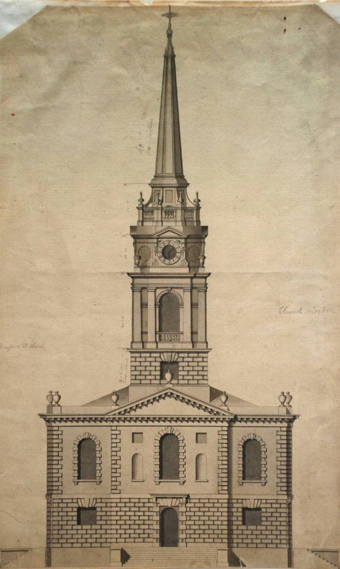 West Facade, St. Giles in the Fields, London