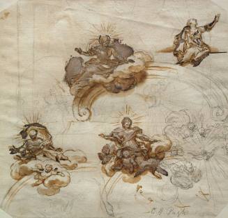 Studies for a Ceiling Decoration