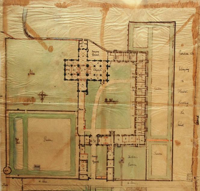 General Plan of the Hospital of St. Cross