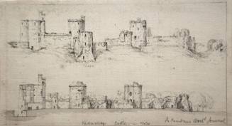 Kidwelley Castle, Wales(Cambrian Architectural Journal)