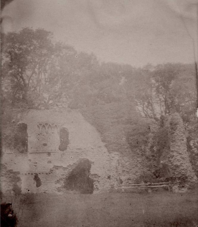 Sherborne Castle, Dorset: Side of Hall