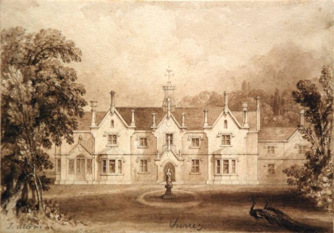 A Tudor Hall, Elizabethan Style