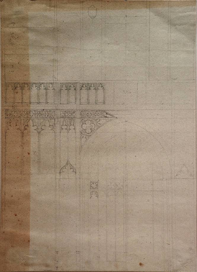 Architectural Elevation of a Screen