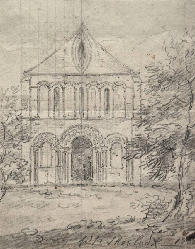 View of Church, Gifford, St. Leonard's, Lincolnshire