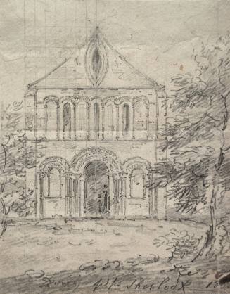 View of Church, Gifford, St. Leonard's, Lincolnshire