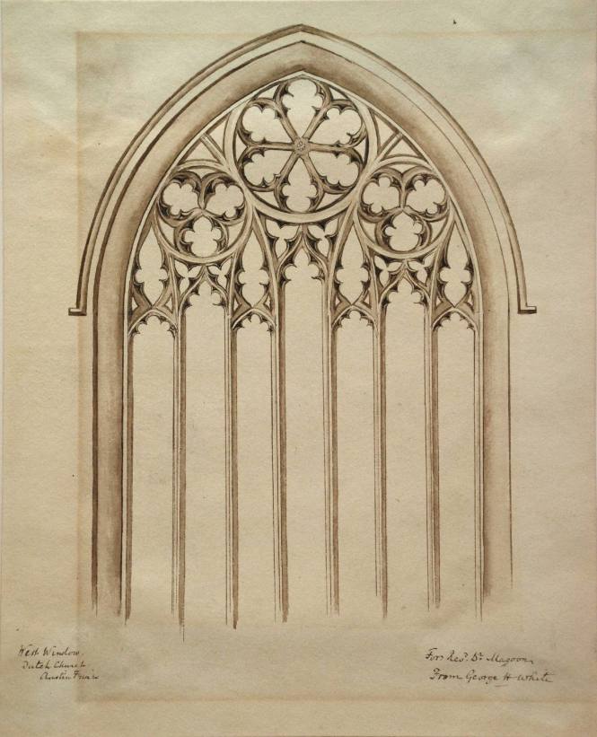 West Window, Dutch Church, Austin Friars
