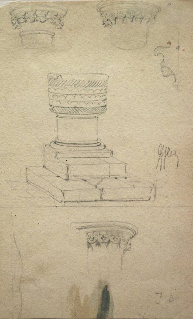 Capitals and Bases, Iffley near Oxford