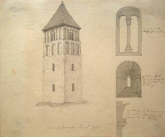 Tower of Corrington Church, Essex with Three Details