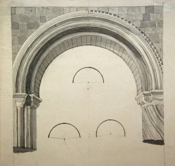 Archway, Part of a Romanesque Arcade