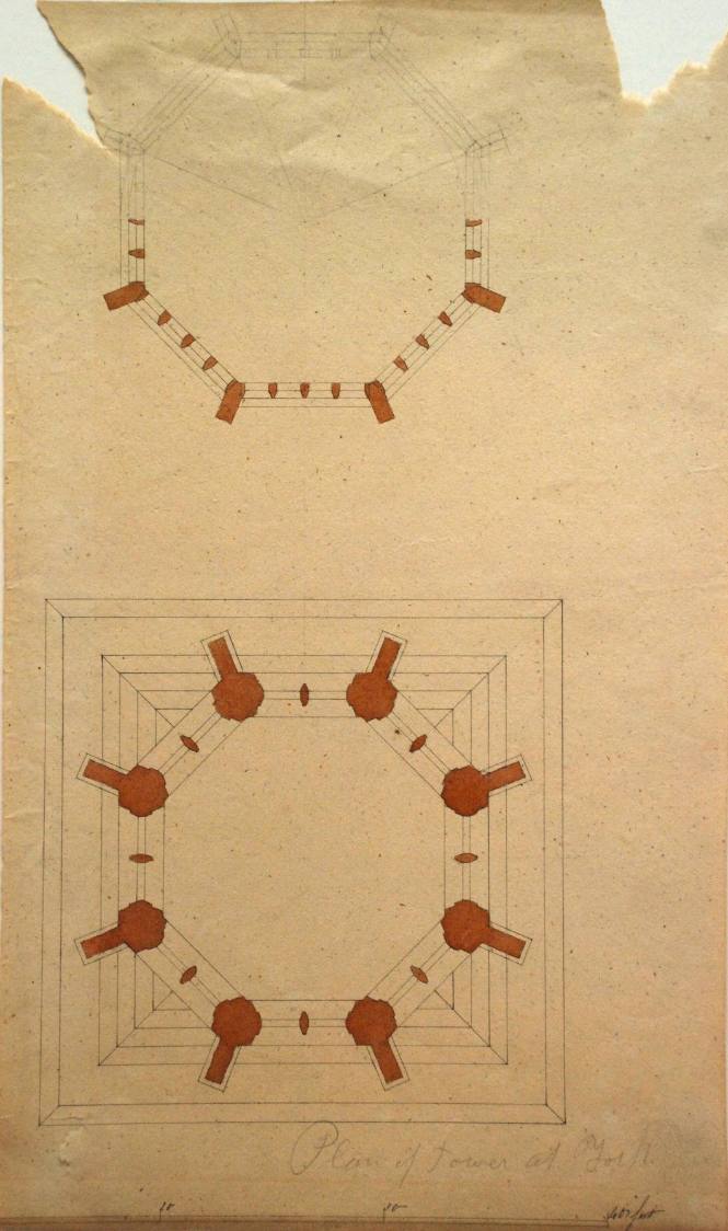 Design for a Gothic Tower, Possibly for St. Dustan's-in-the-West, Fleet Street, London