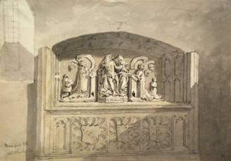Medieval Wall Tomb, Namplit Church, W. Chichester