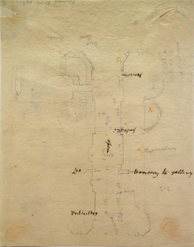 Plan, Warick Castle