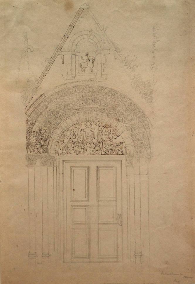 S. Doorway - Patricksbourne Church, Kent