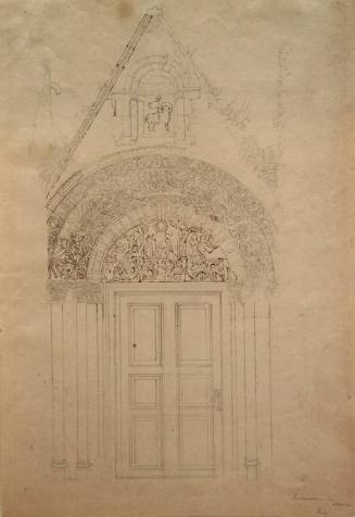 S. Doorway - Patricksbourne Church, Kent