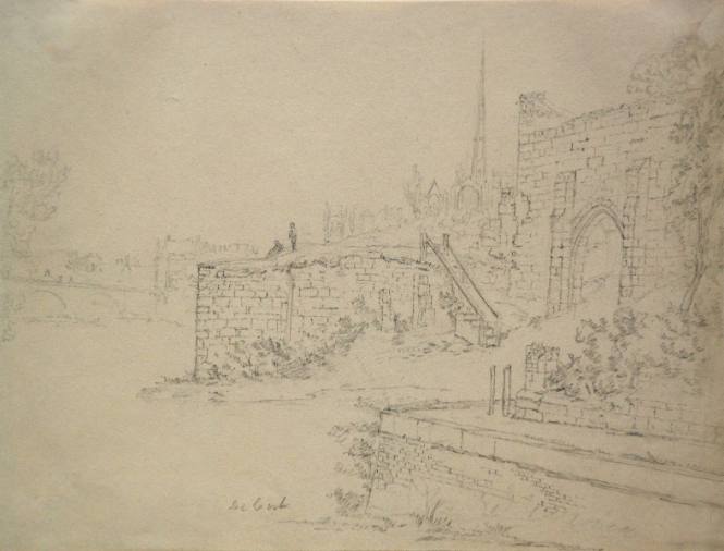 Shrewsbury from the River